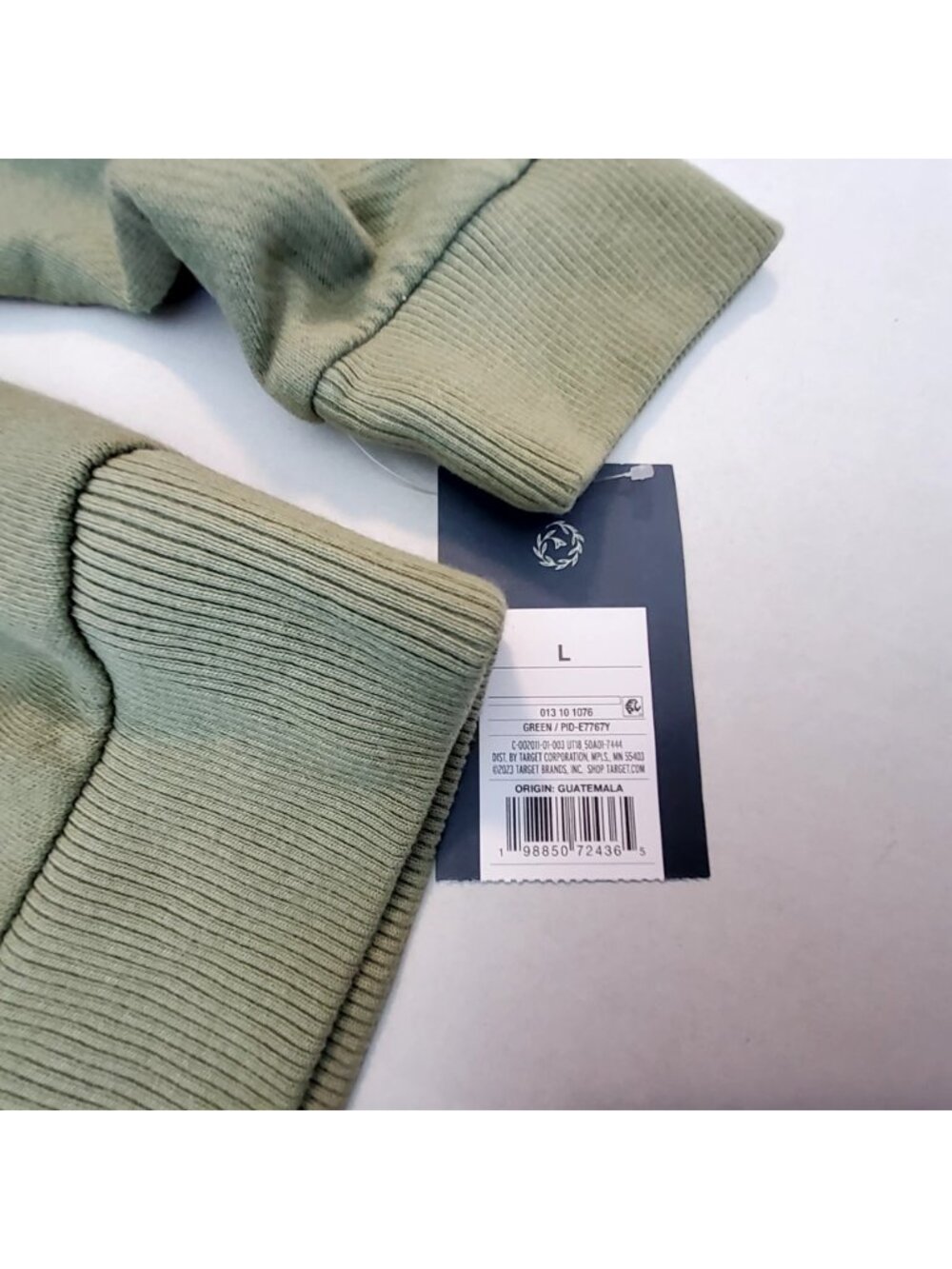 Universal Thread Womens Sage Green Pullover Sweatshirt Cotton Modal Blend Size L - Picture 8 of 12